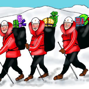 Santa gets a helping hand