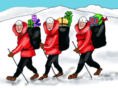 Santa gets a helping hand
