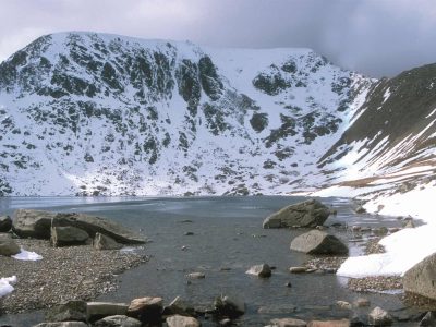Helvellyn East Face from Red Tarn