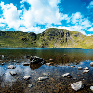 Helvellyn from Red Tarn