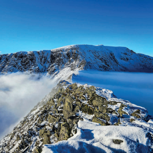 Inversion between Striding Edge and Helvellyn