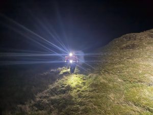 Storm camping rescue