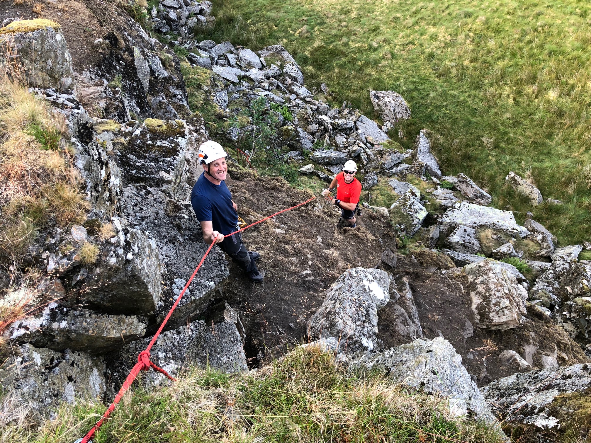 Patterdale Mountain Rescue Team callout at Cat Crag.