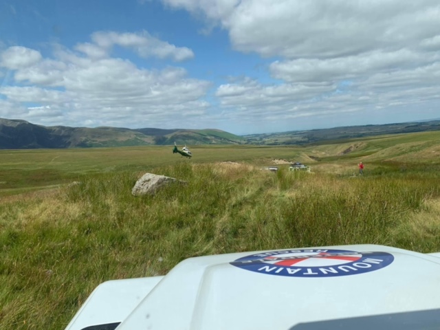 Patterdale Mountain Rescue Team callout at Wolf Crag.