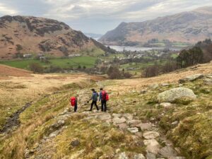 Patterdale Mountain Rescue Team callout at Striding Edge.