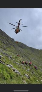 Patterdale Mountain Rescue Team callout at Striding Edge.