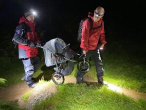 Patterdale Mountain Rescue Team callout at Gowbarrow Fell.