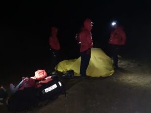Patterdale Mountain Rescue Team callout at Helvellyn and Sticks Pass.
