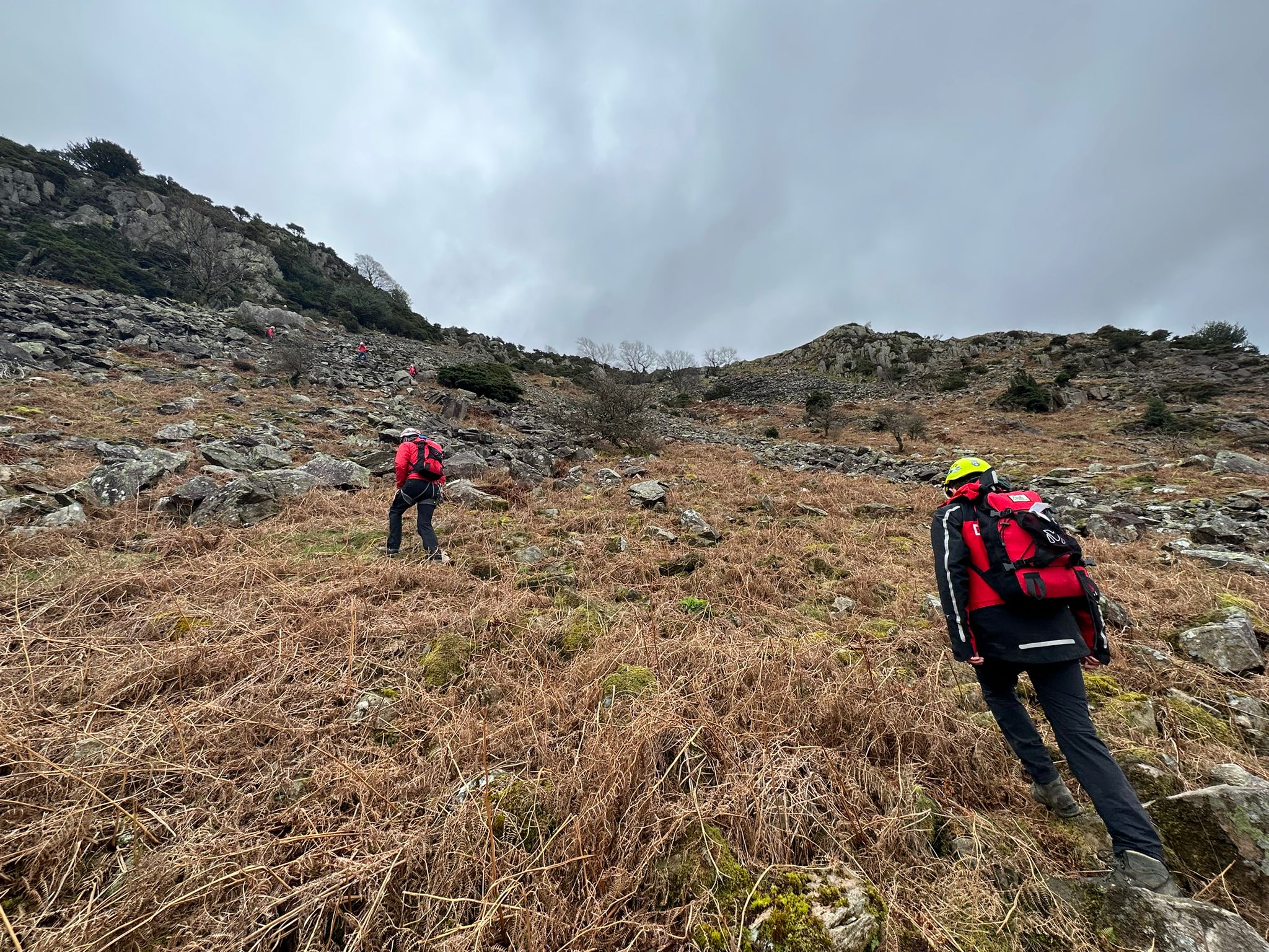 Patterdale Mountain Rescue Team incident at Cragfast Place Fell.