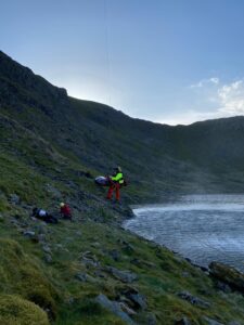 Patterdale Mountain Rescue Team incident at Striding Edge.