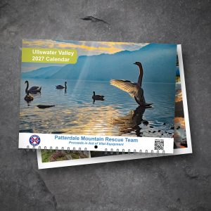 Ullswater Valley 2027 calendar on slate