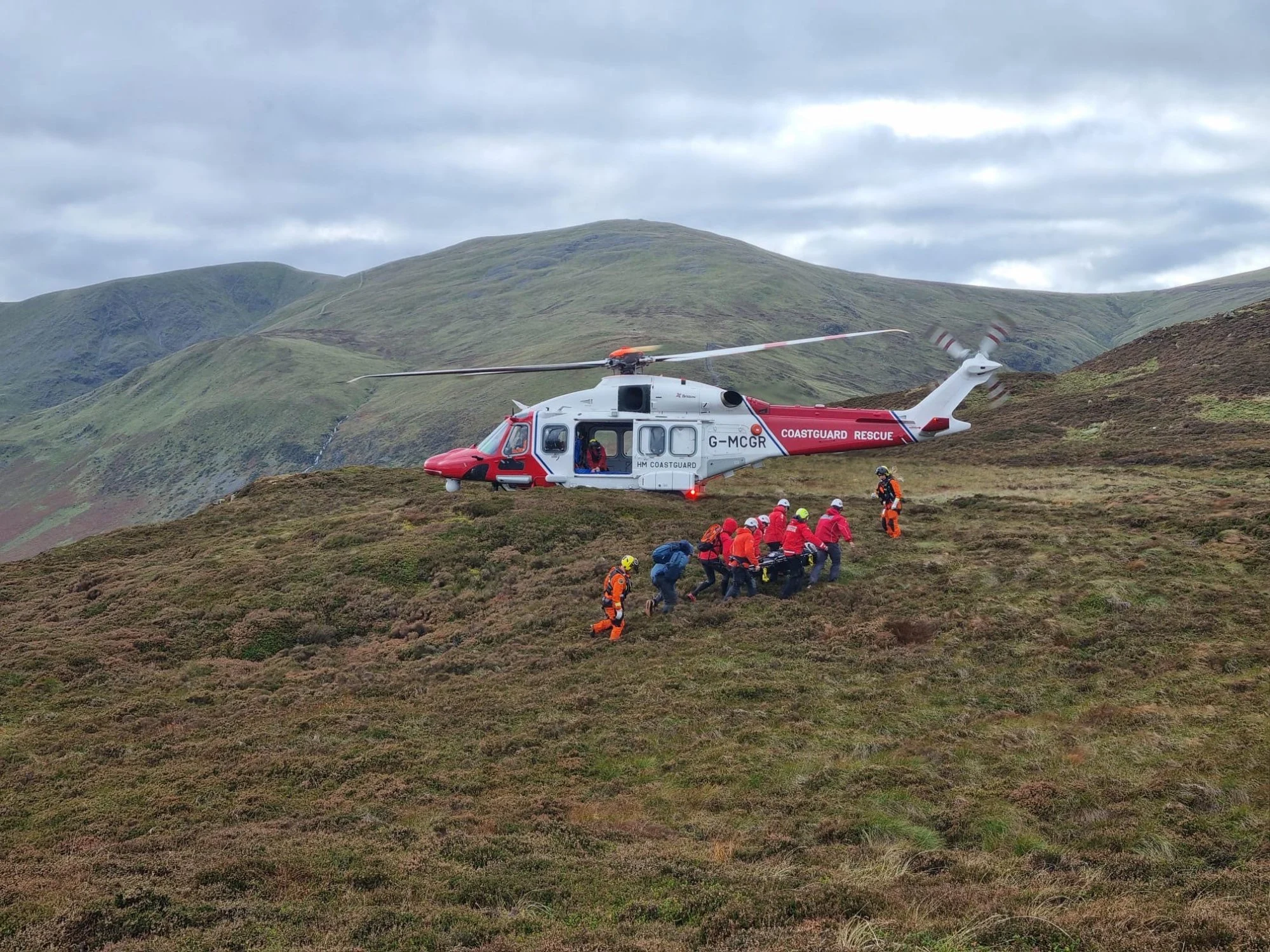 Patterdale Mountain Rescue Team callout at Heron Pike