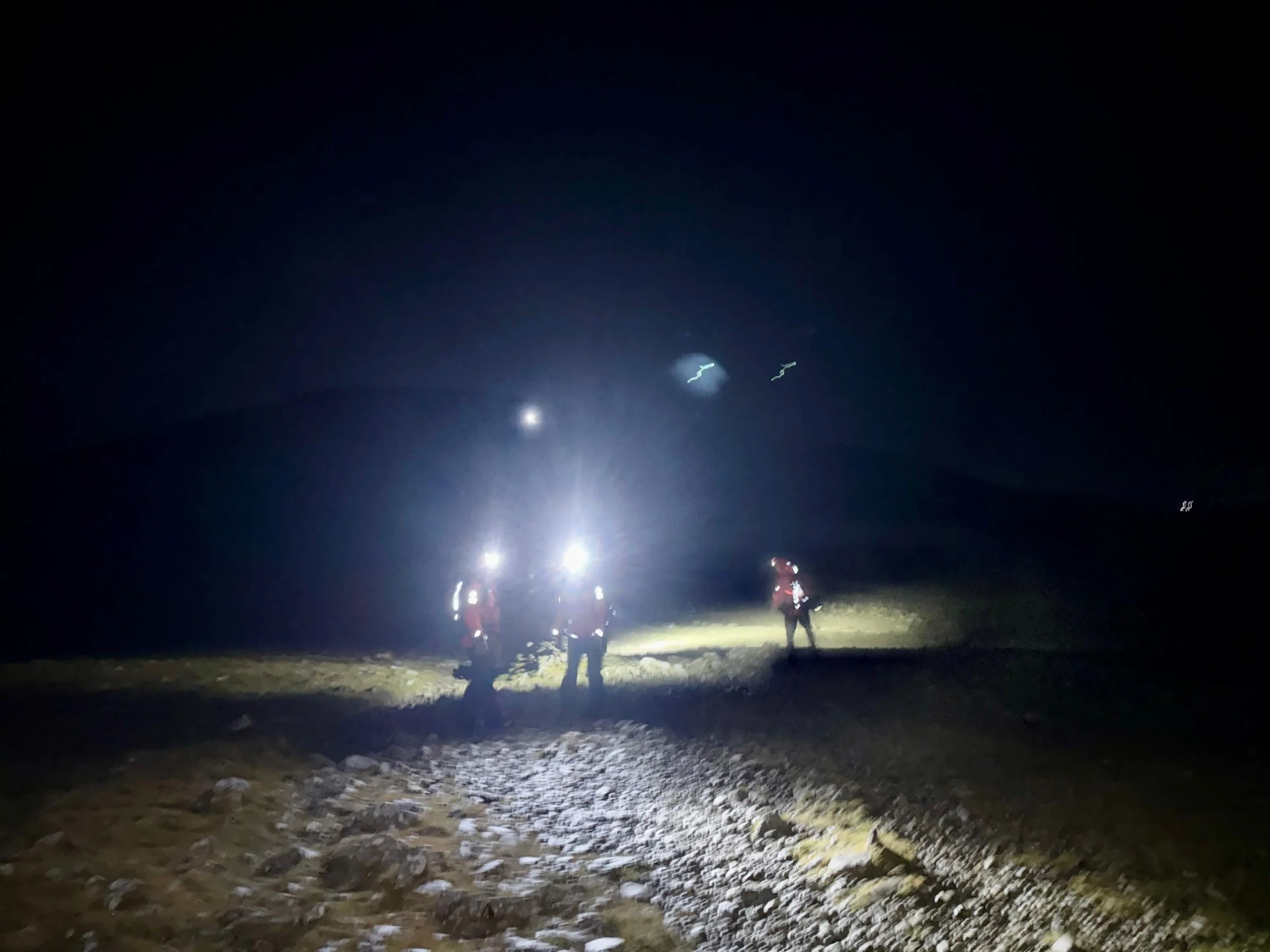 Patterdale Mountain Rescue Team callout at Helvellyn Summit